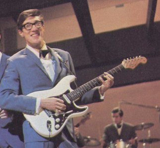 Hank with a white Strat in 1963.jpg